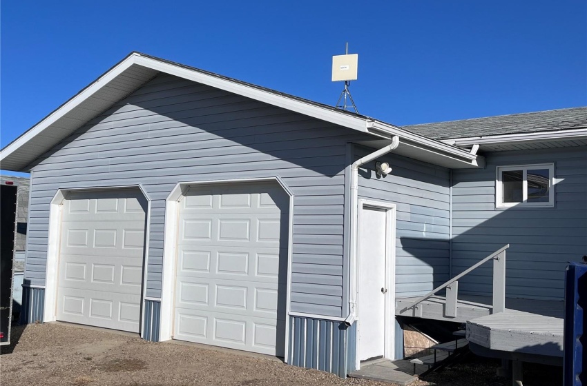 Double attached garage