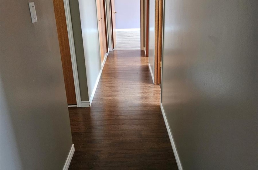 Hallway  to bedrooms and main bathroom - laminate flooring