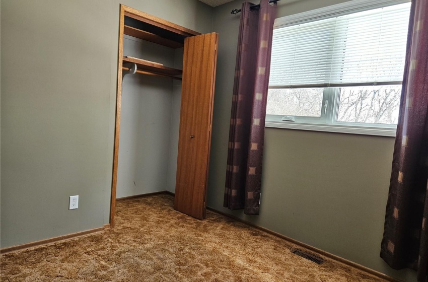 2nd bedroom featuring carpet, a closet, and multiple windows