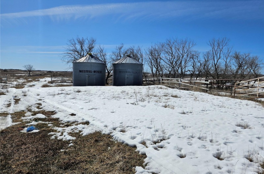 2 grain bins