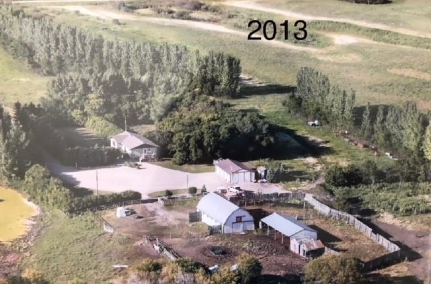 Bird's eye view with a rural view