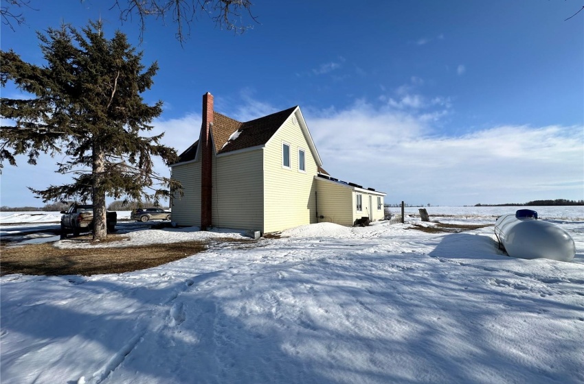 View of snowy exterior