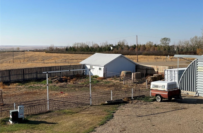 View of barn