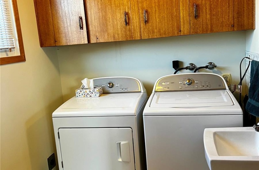 main floor laundry