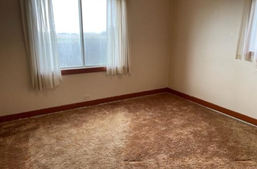 Carpeted spare room featuring plenty of natural light