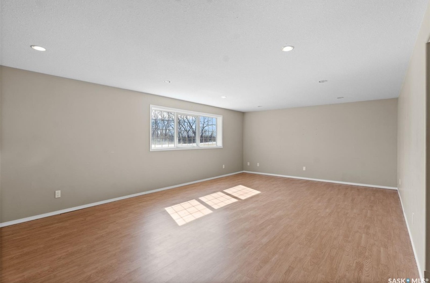 Empty room featuring light hardwood / wood-style floors