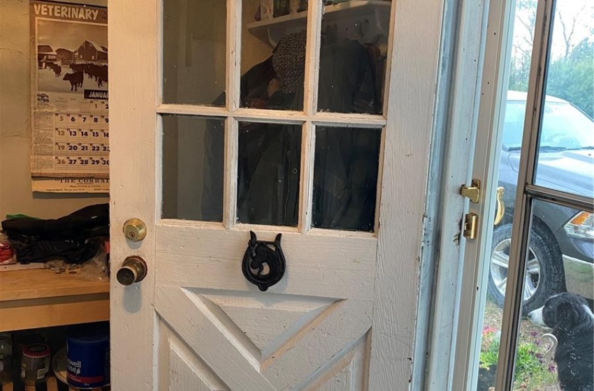 Front entrance, mudroom