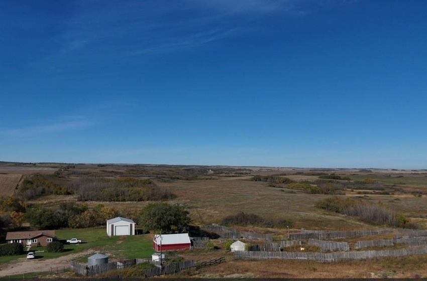 Aerial view featuring a rural view