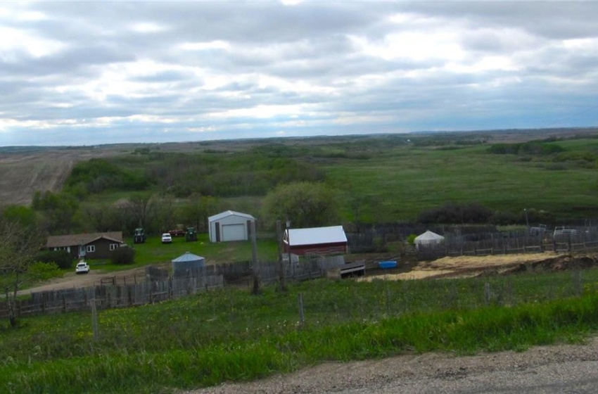 Saskatchewan scenic valley view