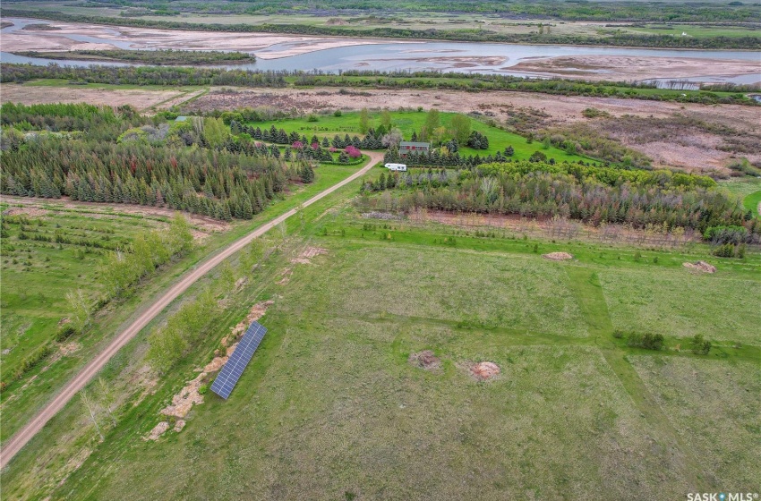 Acreage from West, Solar Panels