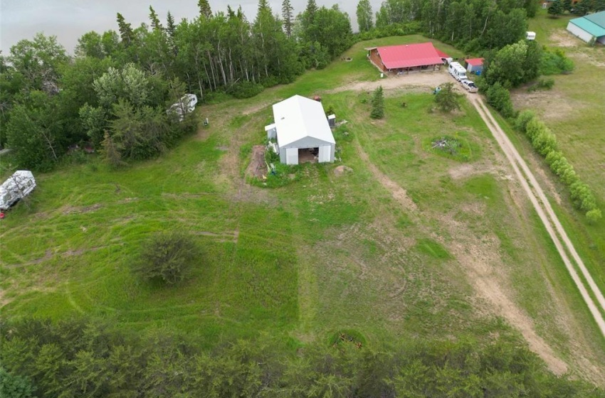 Drone / aerial view with a rural view