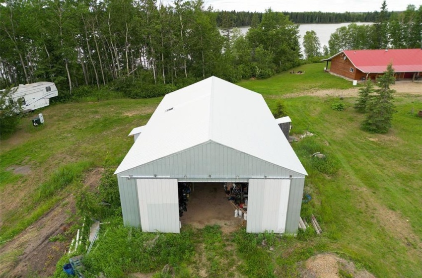 View of outdoor structure featuring a water view