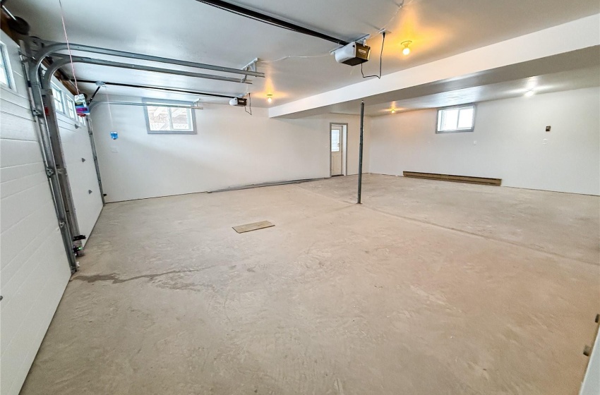 Basement featuring plenty of natural light