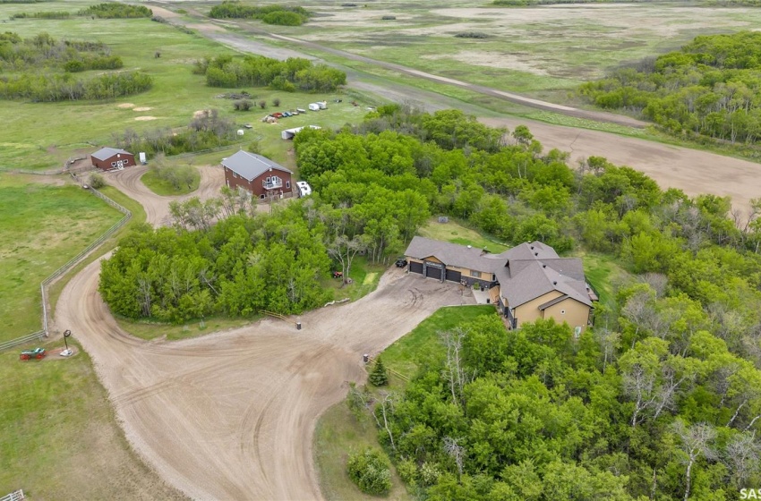 Bird's eye view featuring a rural view