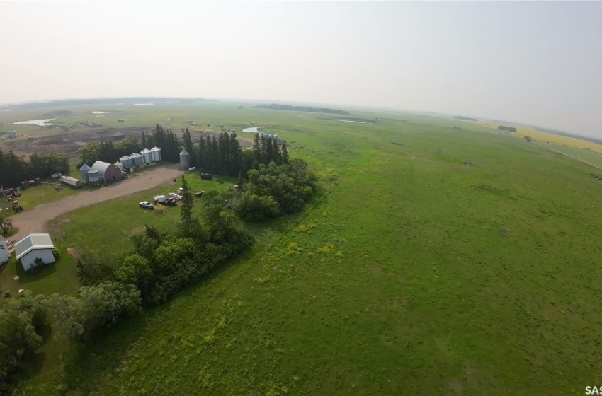 Drone / aerial view with a rural view