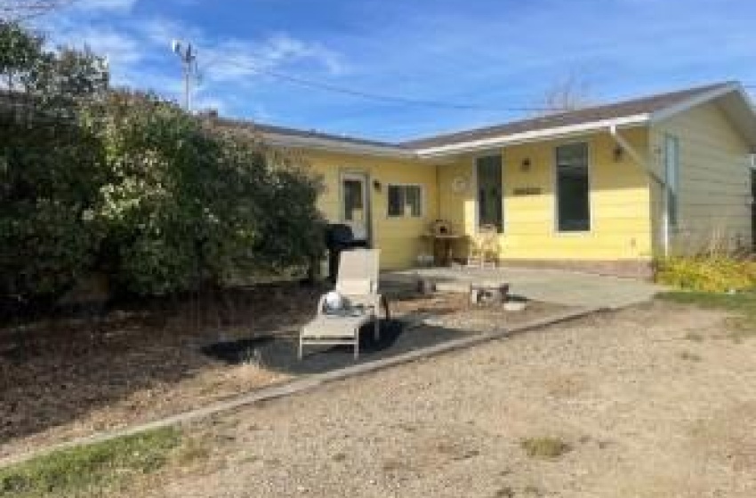 Rear view of property featuring a patio