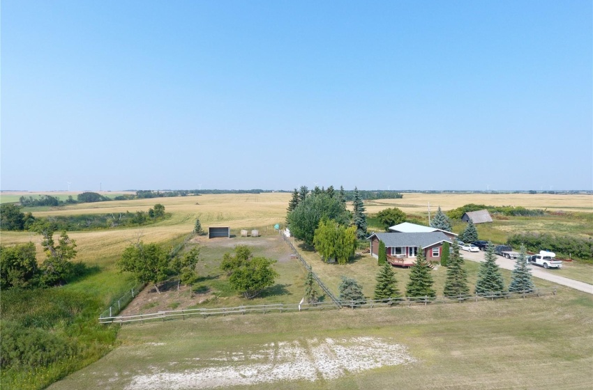 Bird's eye view with a rural view