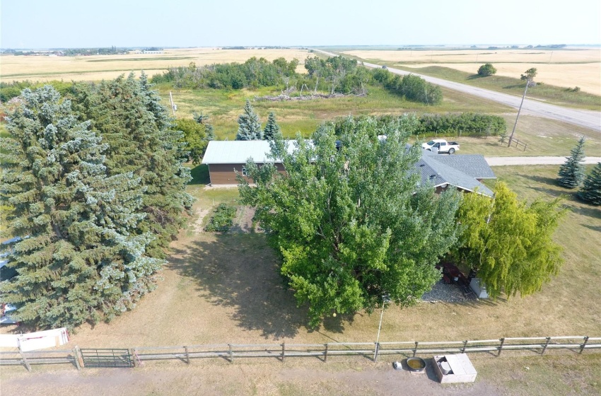 Bird's eye view with a rural view