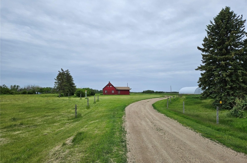 View of road with a rural view