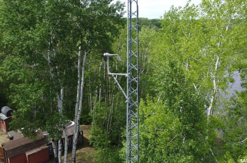 Tower, cell booster, wind turbine