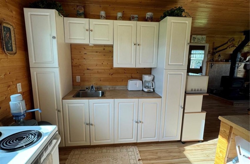 white cabinets