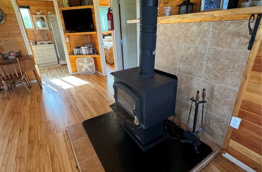 wood stove