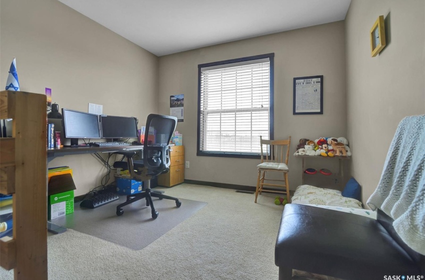 View of carpeted office