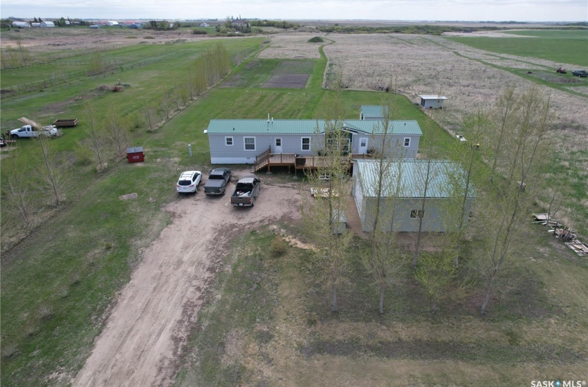 Bird's eye view featuring a rural view