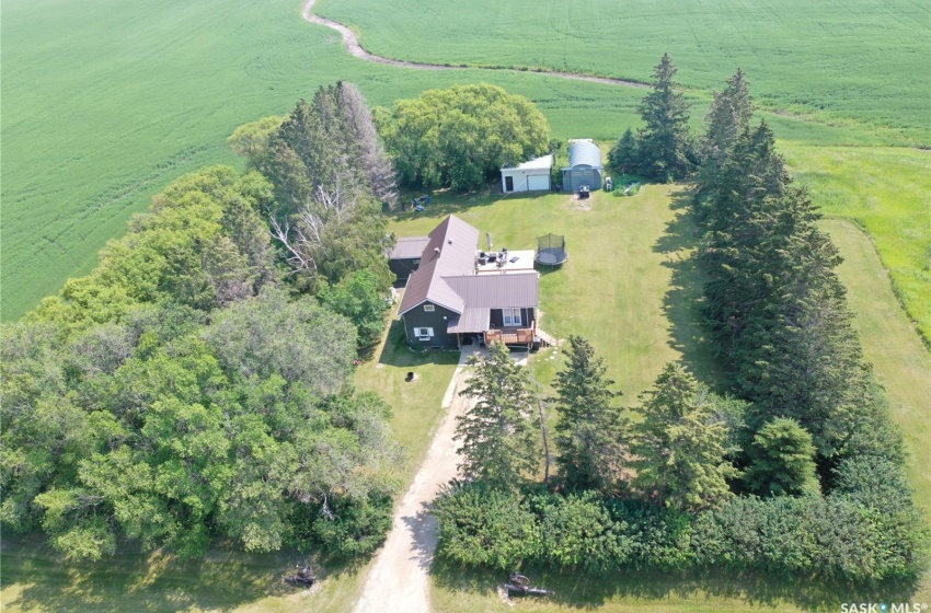 Bird's eye view with a rural view