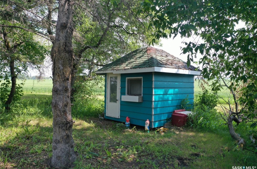 View of outdoor structure