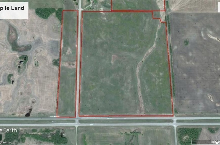 120.61 Acre parcel on East, 19.68 parcel on West