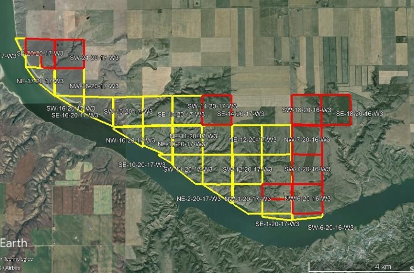 Rural Address, Lacadena Rm No. 228, Saskatchewan S0L 1T0, 4 Bedrooms Bedrooms, ,2 BathroomsBathrooms,Farm,For Sale,RM 228 Lacadena 3,885 acres Riverfront Ranch,Rural Address,SK982832