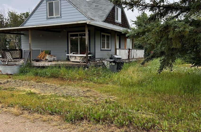 View of farmhouse-style home