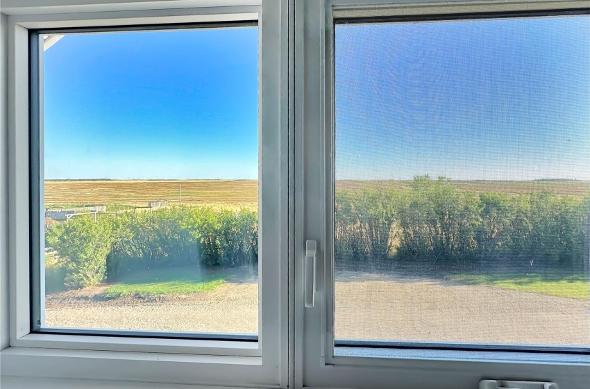 Prairie views from 2nd floor bedroom