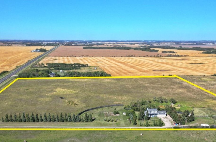 Drone / aerial view with a rural view