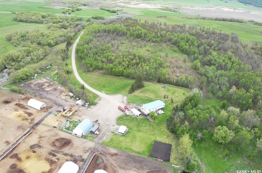 Bird's eye view with a rural view