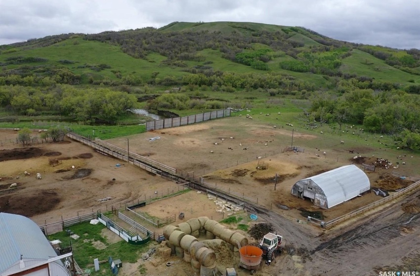 Bird's eye view with a rural view