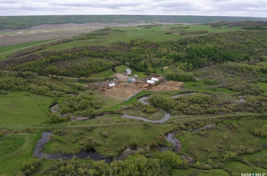 Bird's eye view with a rural view