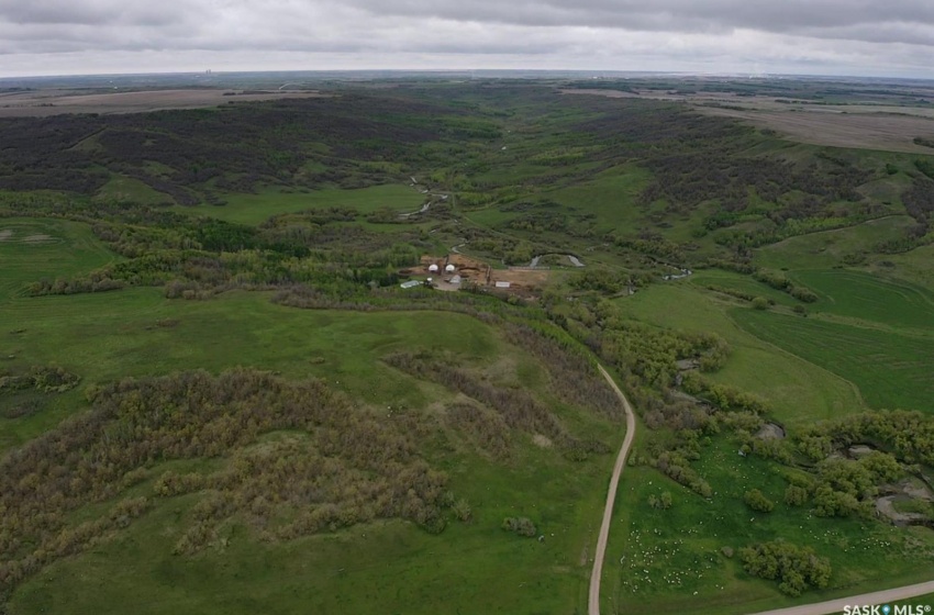 Drone / aerial view with a rural view