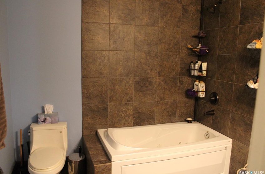 Bathroom with separate shower and tub and toilet