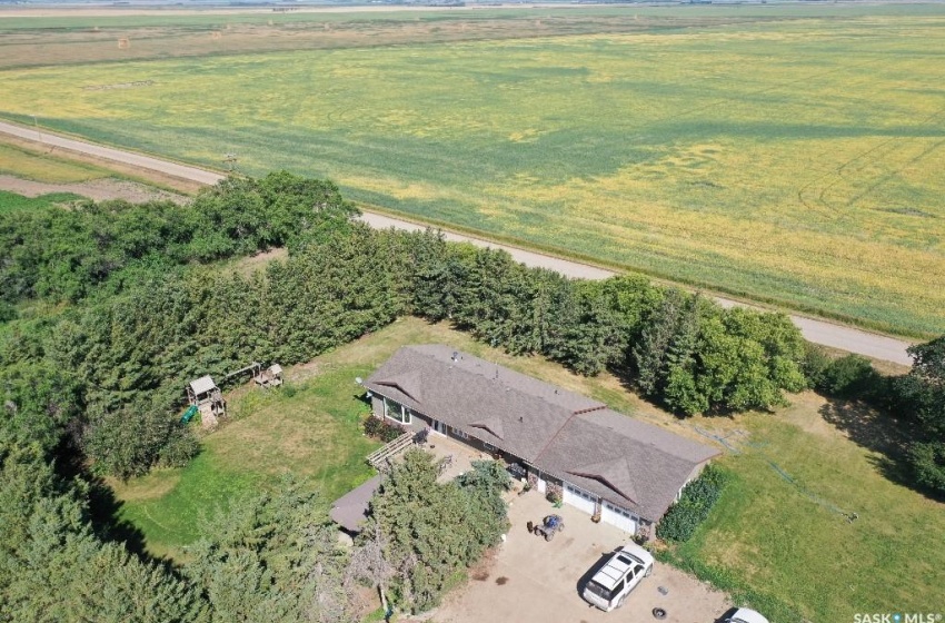 Bird's eye view with a rural view