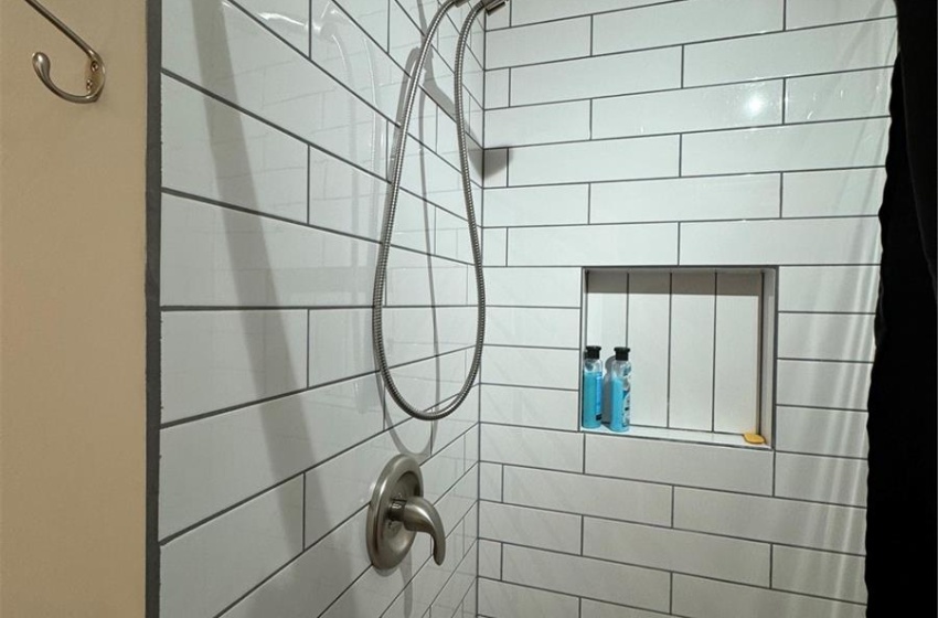 walkin custom built shower