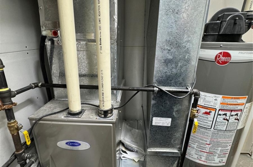 new propane furnace and hot water heater