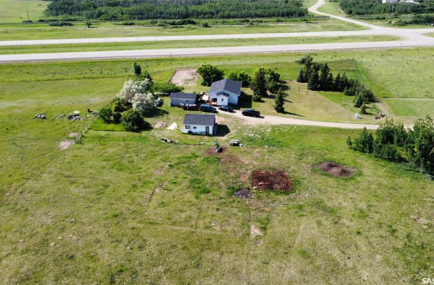 Drone / aerial view with a rural view