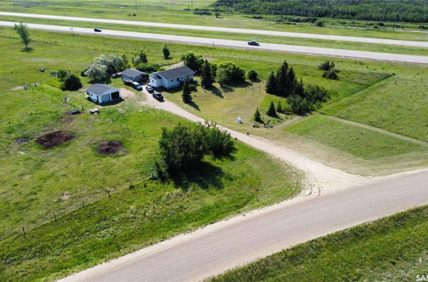 Bird's eye view with a rural view