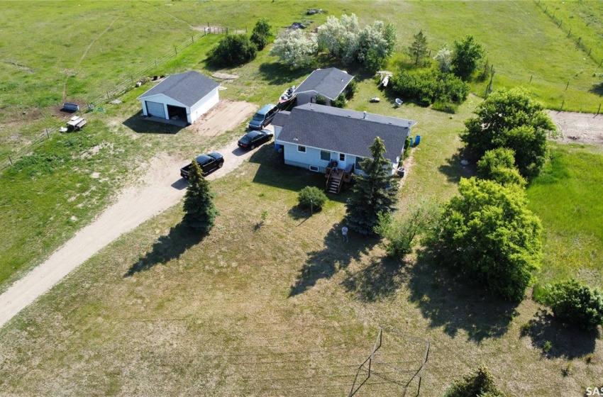 Drone / aerial view with a rural view