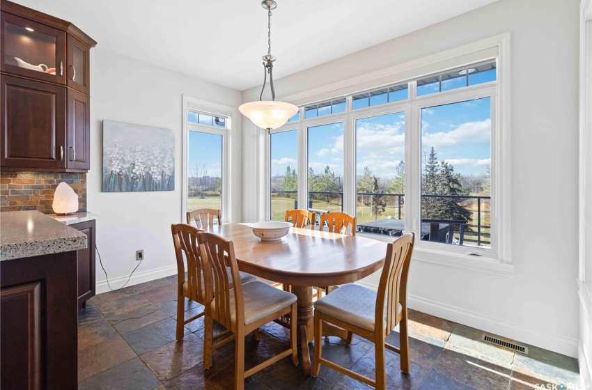 View of dining area