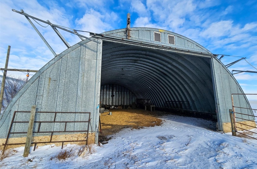 View of snow covered structure