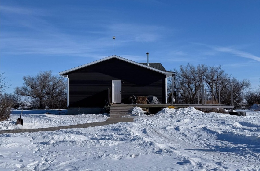 View of snow covered structure