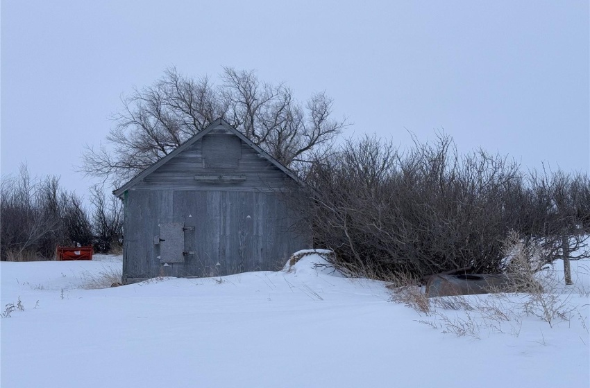 View of snow covered structure